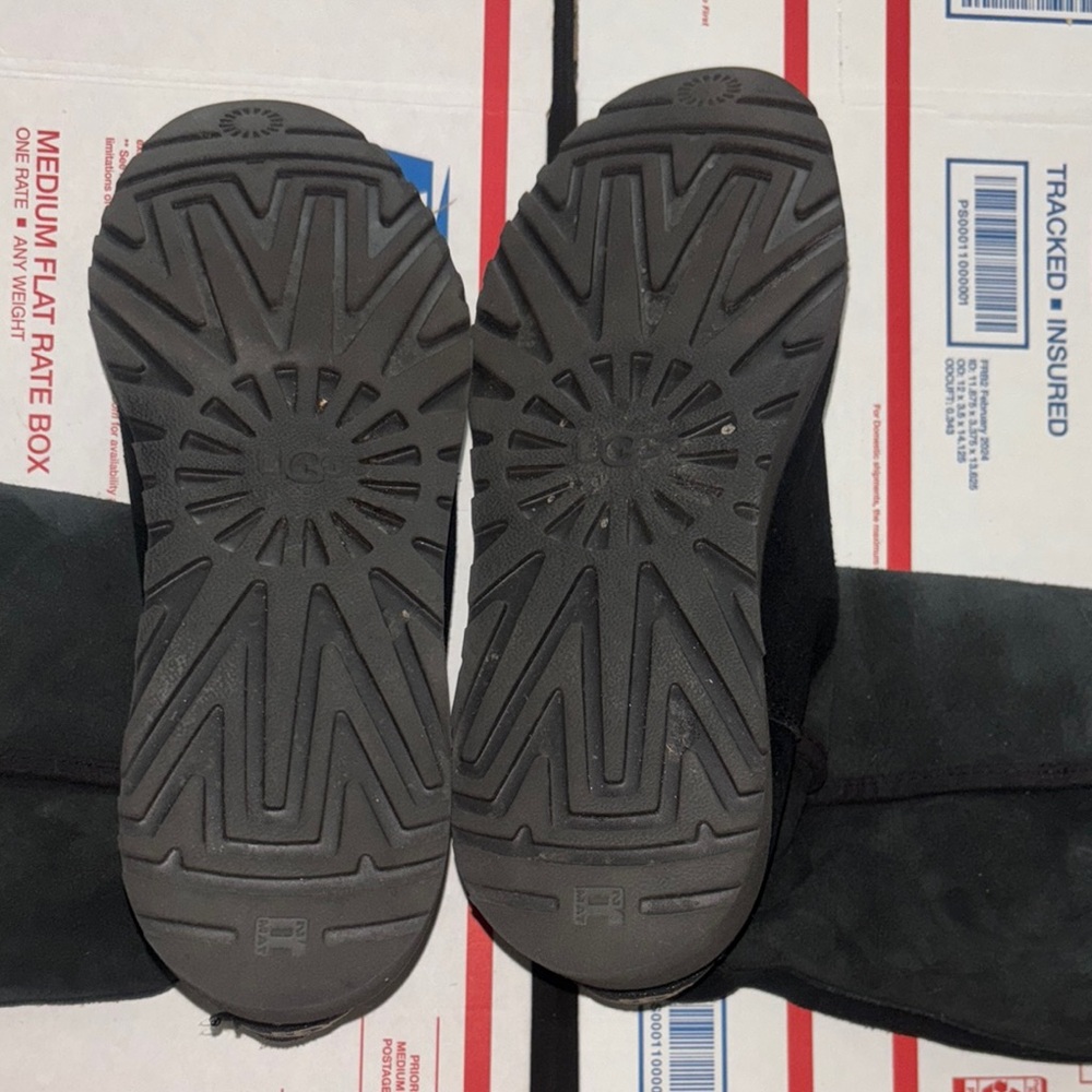 UGG Charcoal Suede Boots - Picture 2 of 6